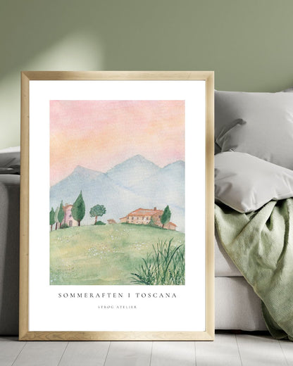 Sommeraften i Toscana