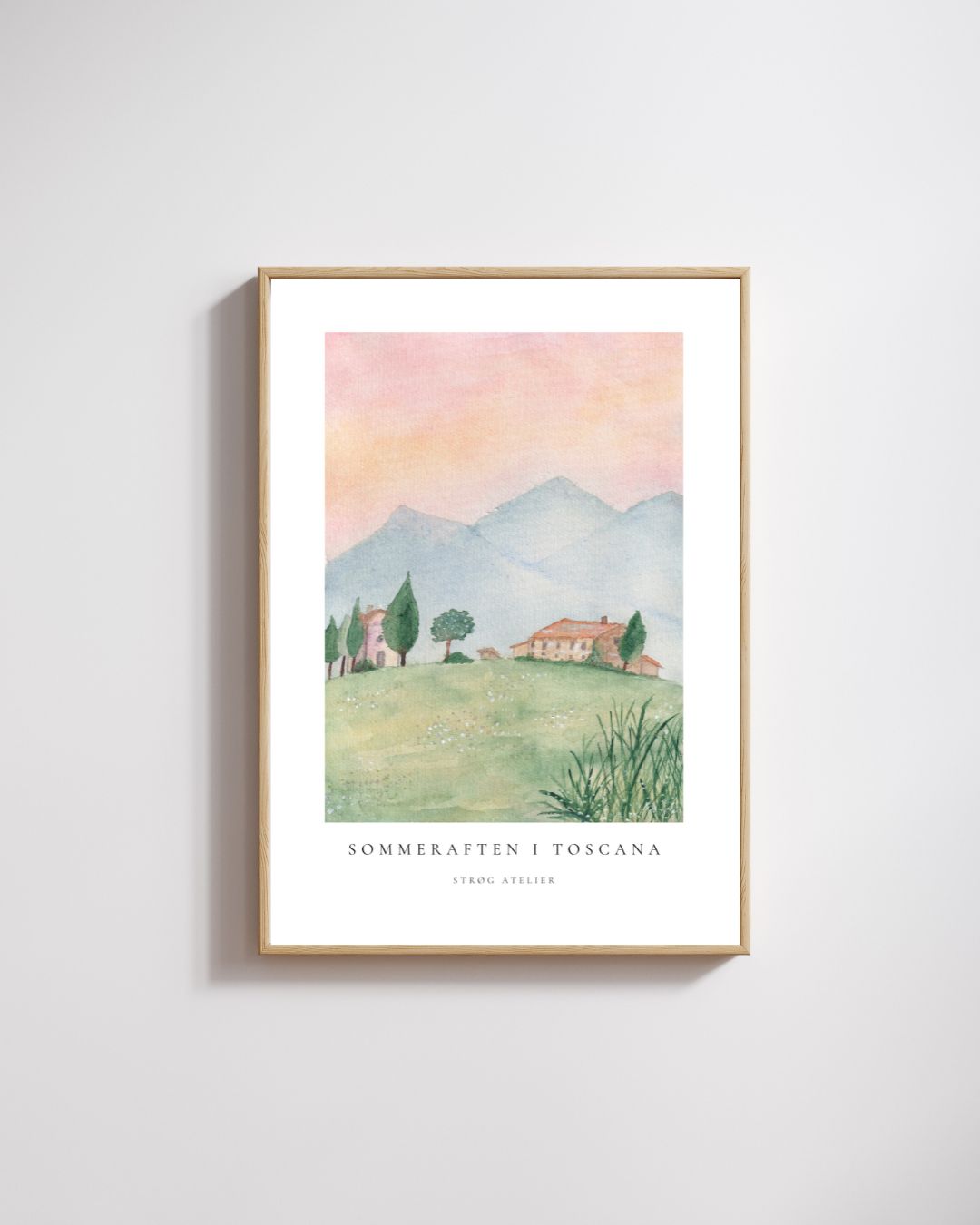 Sommeraften i Toscana